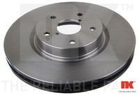 2X Bremsscheibe NK 204421 2 Bremsscheiben Vorderachse Vorne FüR Subaru