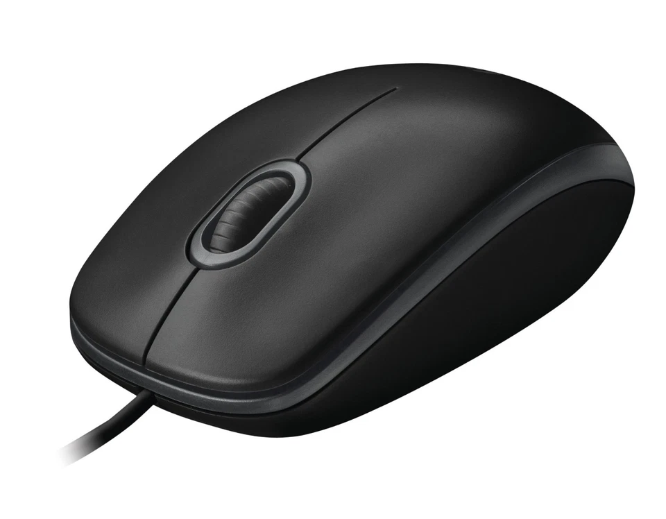 Logitech B100 Wired Optical USB Mouse 910-003357 for PC Laptop Mac Windows - Image 4 of 4