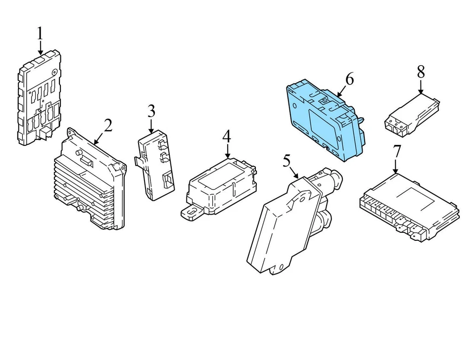 BMW M440I XDRIVE 2021-2025 - Módulo caja de fusibles de distribución de energía 6992957 Foto 3 de 4