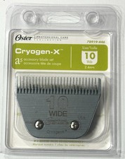 Oster CryogenX Detachable Pet Clipper Blade, Size 10 Wide, New