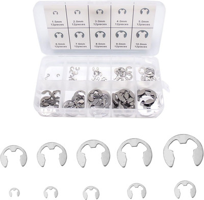 E Clip Sicherungsring, E Clip Sprengring, Intern Sicherungsring , Edelstahl E-Cl