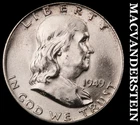 1949 Franklin Half Dollar - FBL - Choice Gem Brilliant Unc  Lustrous  #J8748