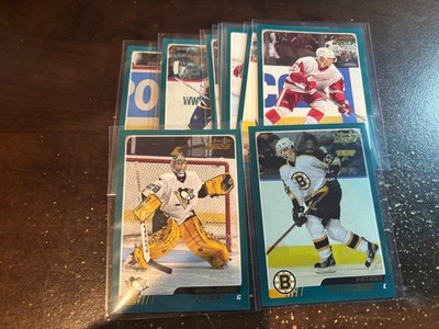 2003-04 OPC Rookie Redemption Set #331-340 FLEURY BERGERON STAAL Rookie ++