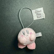 E1714 Kirby of the Stars Crane Game Plush Strap Keychain 2.5" Nintendo Japan F6