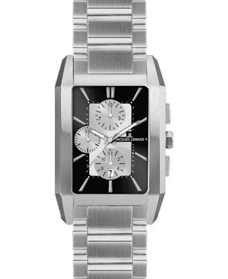 JACQUES LEMANS Men Analog Quartz Casual Watch Classic Dress Waterproof