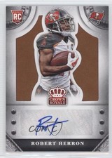 2014 Crown Royale Rookie Signatures Retail Bronze 35/99 Robert Herron Auto 0c2