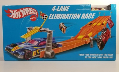 hot wheels 4 lane elimination race