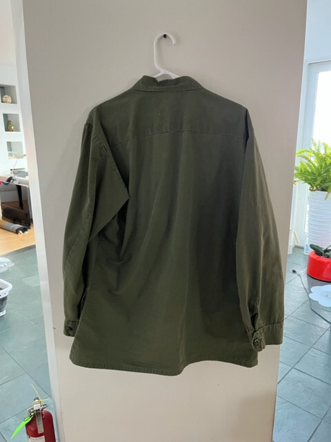 Vintage 60'S 70'S Custom Army JOE STRUMMER OG 107 Military