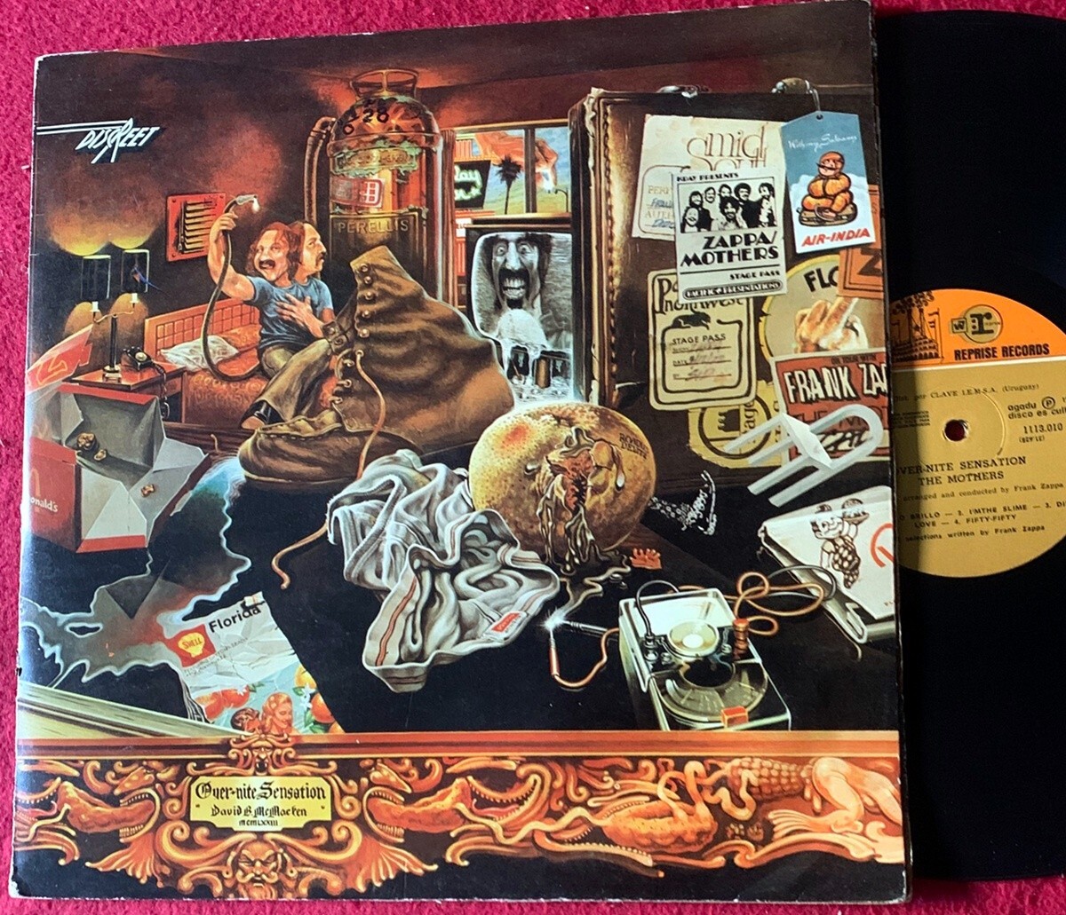 FRANK ZAPPA - OVER NITE SENSATION - GF - URUGUAY | eBay