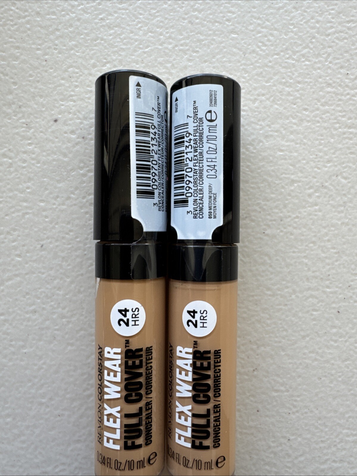 2x Revlon Colorstay Flex Wear Full Cover Concealer 50 Medium DeepNew Sealed