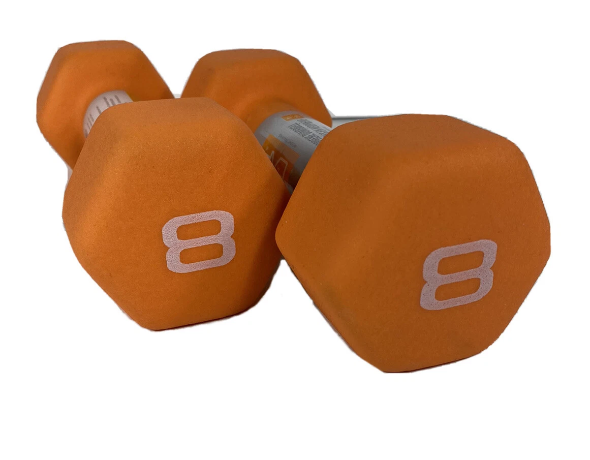 CAP Neoprene Dumbells 16 Lb (Pair) 8 Lb Each Exercise Home Gym