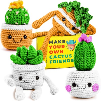 Crochet Kit for Beginners - Beginner Crochet Starter Kit with Easy-to-Follow