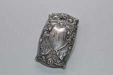 Antique Gorham Sterling Silver Art Nouveau Match Safe Case