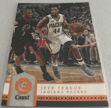 2016-17 Panini Excalibur Basketball Jeff Teague Indiana Pacers Count #71