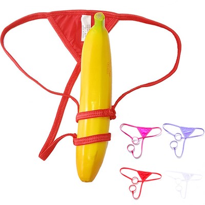 Herren Sexy Dessous O-Ring Slip Bikini Schlüpfer Tangas Offener Schritt Unterwäsche