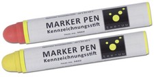 MARKER PEN Pióro do etykietowania Straż pożarna Żółty lub czerwony Pióro do straży pożarnej 14 cm