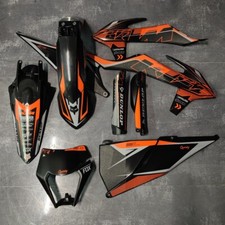 Plásticos + Gráficos KTM 2020 2021 2022 2023 XC-W XCF-W EXC EXC-F aplicado