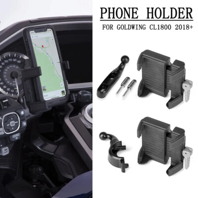 Mobile Phone Navigation Bracket Holder Support For HONDA GoldWing GL1800 2018-