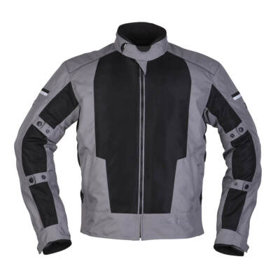 Motorrad Modeka Veo Air Tex-Jacke Herren (schwarz/grau) Gr: L