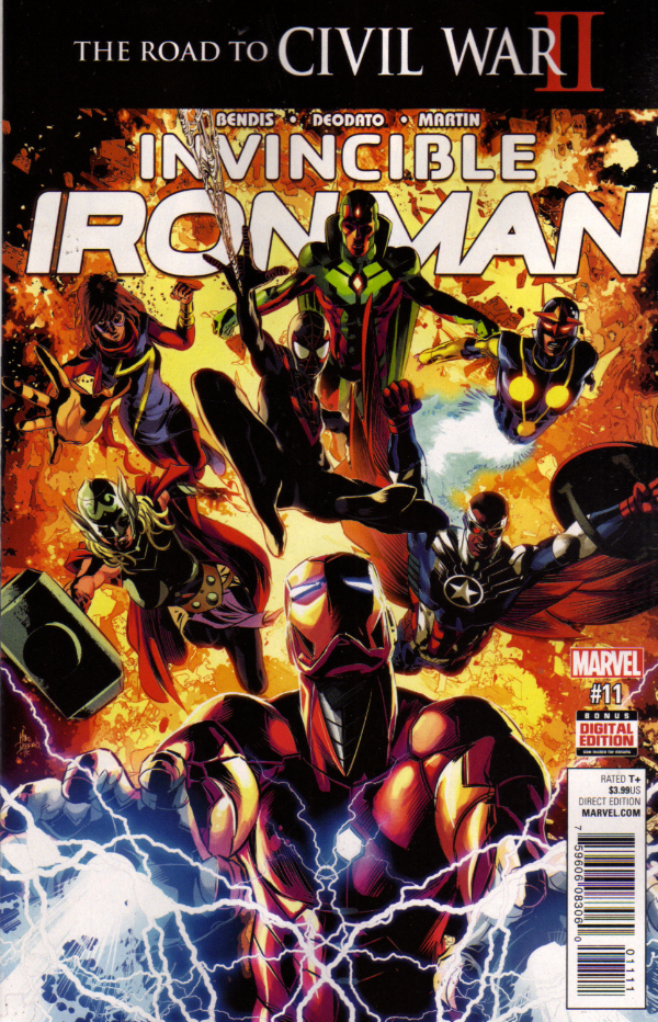 INVINCIBLE IRON MAN (2015) #11 - Civil War II - Back Issue
