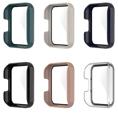 Anti-fall PC Shell Case Tempered Glass Screen Film for Redmi Watch2 Lite