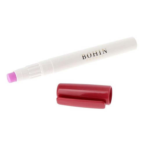 Bohin 65504Textilklebestift lösbar, Kleber rosa, Stift, temporär - Bild 2 von 2