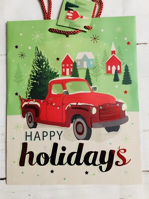 Christmas Gift Bag With Gift Tag 10