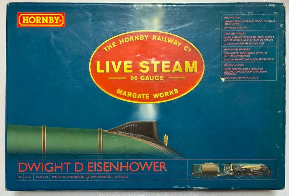 HORNBY Live Steam OO Gauge (HO) Steam Locomotive 4-6-2 Dwight D. Eisenhower - Image 2 of 4