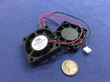 2 pcs 4010 Fan 24V 40x10 40mm reprap Dual Extruder Cooling USA 3d printer B20