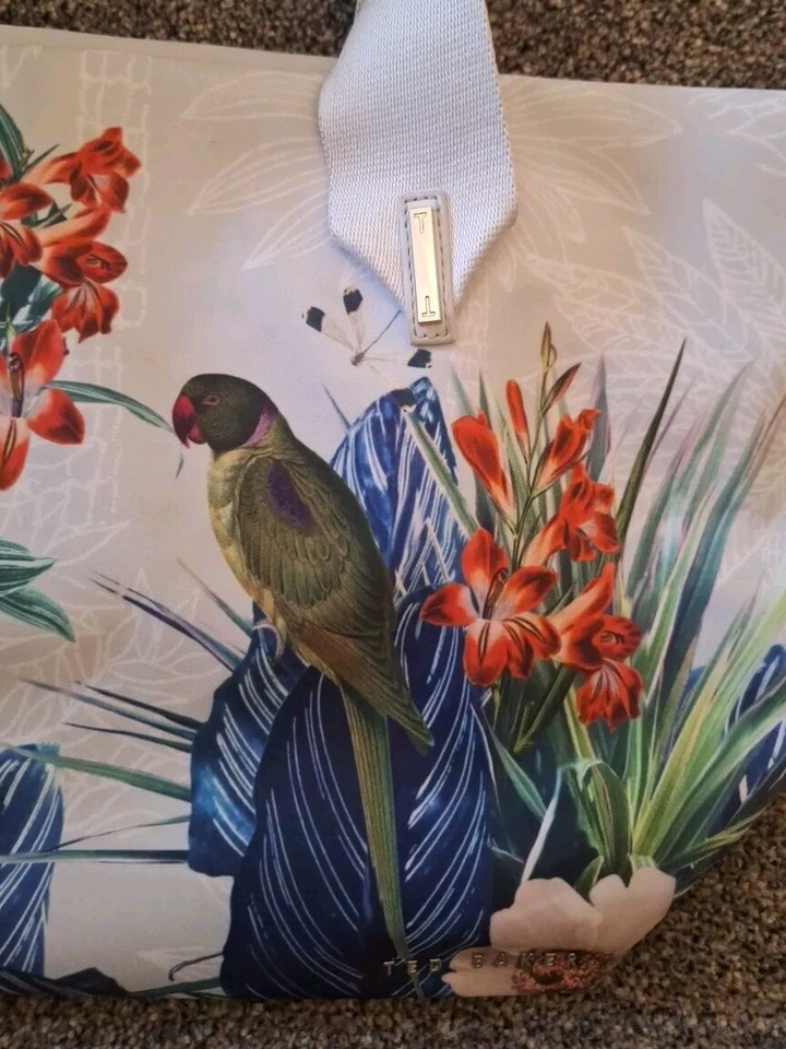 Ted Baker Jamboree Floral Parrot Tote Bag eBay
