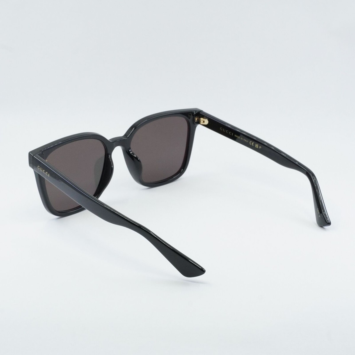Gucci Women Sunglasses Black Brown Polarized Square GG1346SK 002 NEW GUCCI GG1346SK 002 Black/Brown Polarized 56-19-145  main image 3