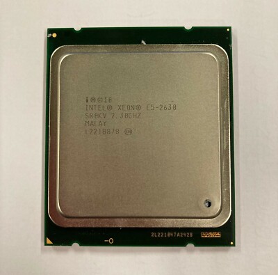 CPU Intel Xeon E5-2630 2,30GHz 6 Core 12 Thread Sockel LGA2011 GETESTET SR0KV