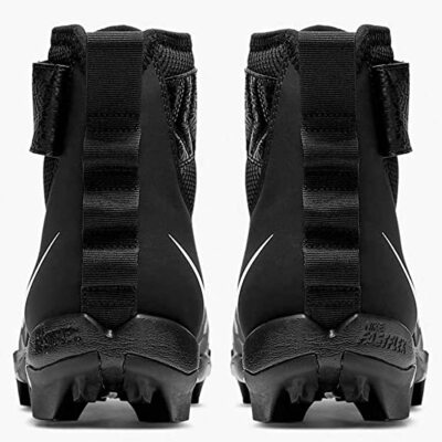 Nike Force Savage 2 Shark Black Football Lineman Cleats Men 10.5 Used 1 Game EUC Nike Force Savage Shark 2 Black White for Sale  main image 4