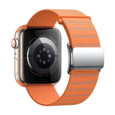Magnetisch Schnalle Nylon Armband für Apple Watch 11 10 9 8 7 6 5 4 SE Ultra 3 2