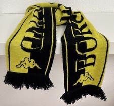 KAPPA Fußball Fanschal Schal BVB 09 Borussia Dortmund Schwarz Gelb 150 x 15 cm