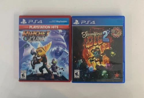 SteamWorld Dig 2 & Ratchet and Clank PS4 Game Bundle – Very Good Condition