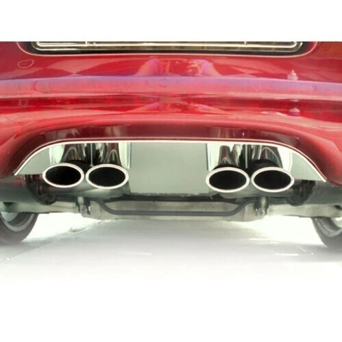 EXHAUST TIP SET/4 FOR CORVETTE C5 97-04 Polished 304 Stainless Steel NO WELD
