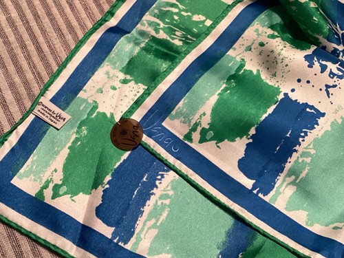 Neu mit Etikett Label Vintage BEST-Vera Neumann Marienkäfer Schal Japan Mod Retro 50er Abstrakt
