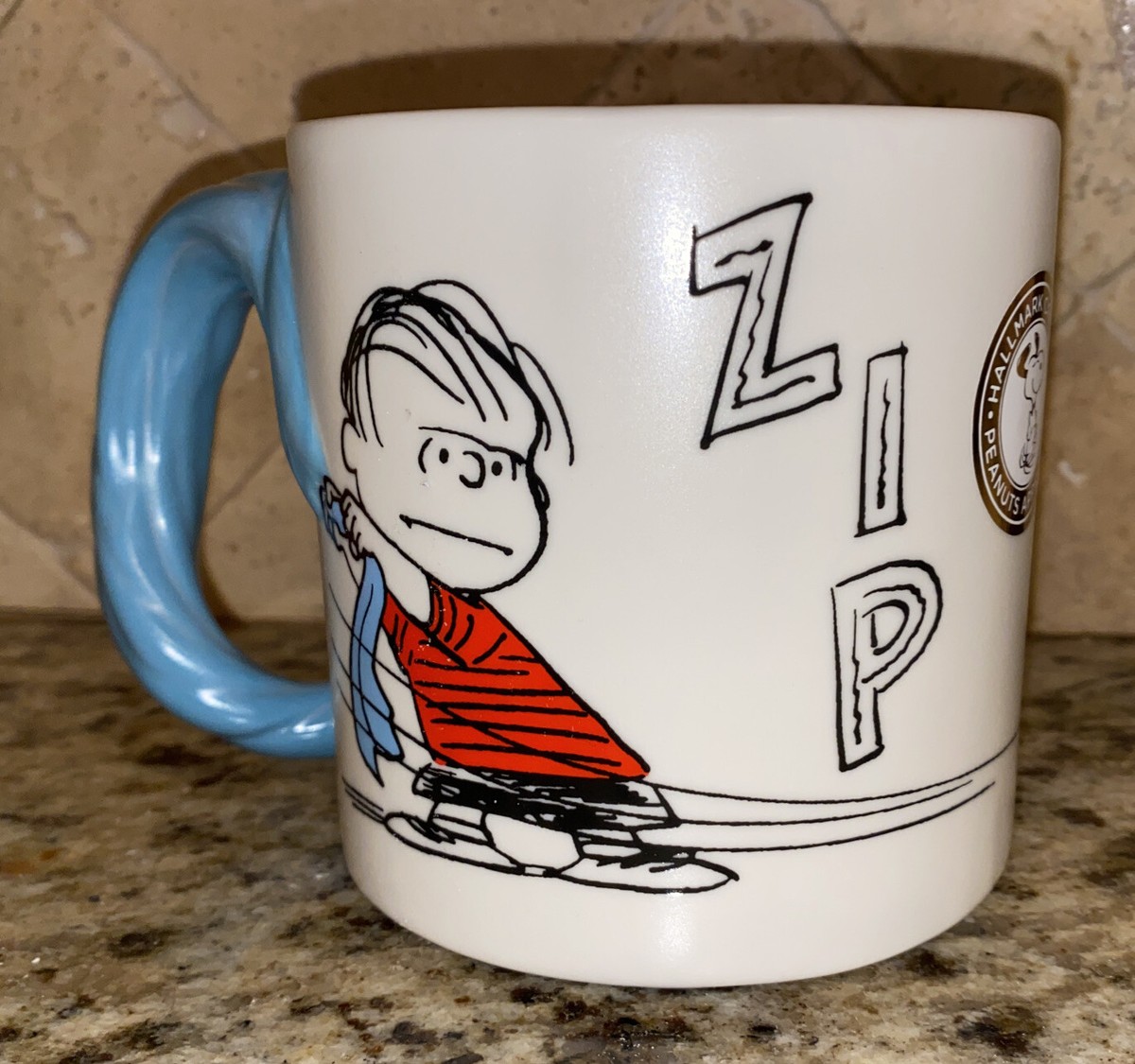 BRAND NEW HTF PEANUTS LINUS & SNOOPY DIMENSIONAL Blue BRAND NEW HTF PEANUTS LINUS & SNOOPY DIMENSIONAL Blue