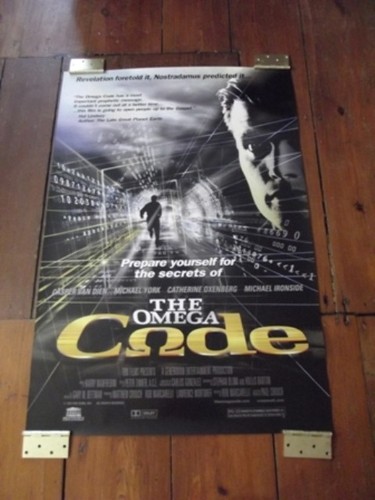 THE OMEGA CODE  Original  Poster 27 X 40