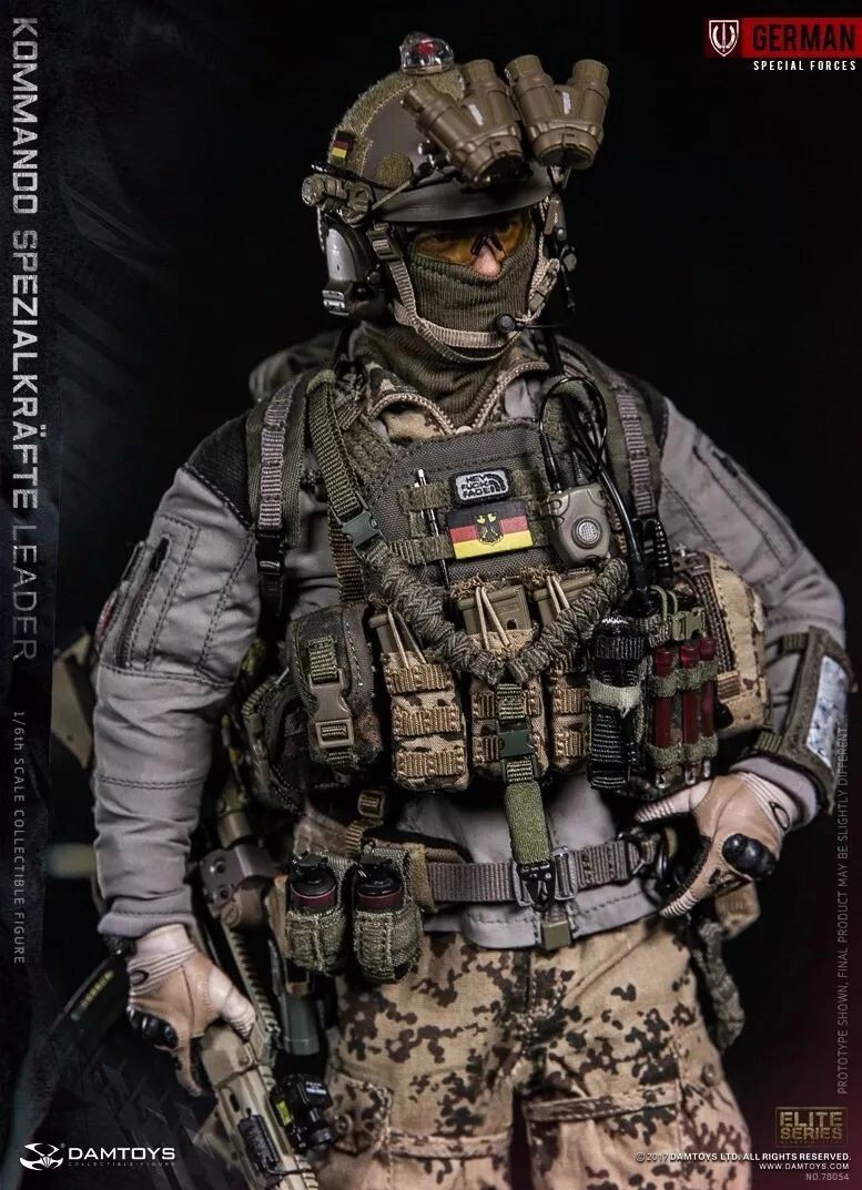 DAMTOYS 78054 KSK German Soldier Action Figure Special