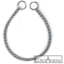 Ketten-W&uuml;rger Kettenw&uuml;rger Hunde-Kette Halsband W&uuml;rgehalsband 5 L&auml;ngen 35 - 70cm