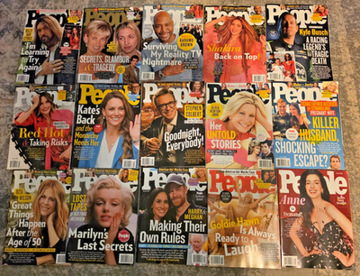 PEOPLE Magazine - Choice- Mix & Match Your Favorite Issue or Cover - Great Price