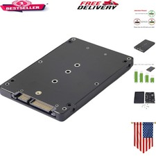 Effortless M.2 to 2.5 Inch SATA III Enclosure Adapter - Lightweight ABS Design