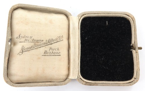 Early 1900s Stewart Dawson & Co Sydney, Melbourne, Brisbane, Perth Jewellery Box