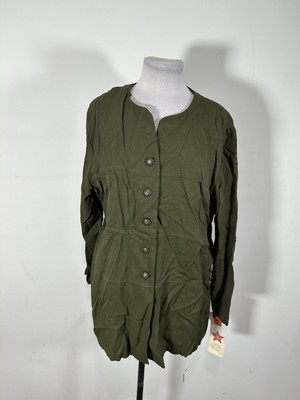Wny Women s Oliver Green Color Long Sleeve Jacket Size 18 