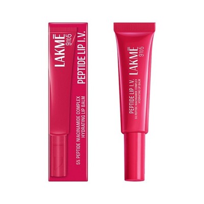 Lakme Peptide Lip IV 10g |Peptide + Niacinamide Lip Care | Hydrating & Smoothing