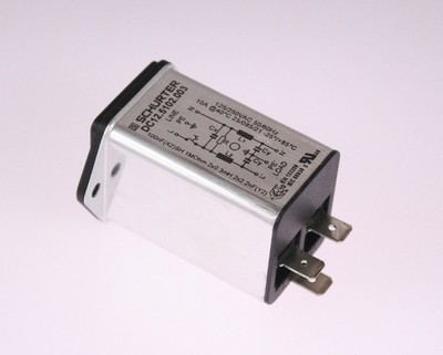 DC12.5102.003 Schurter Power Entry Module, Plug, 10A