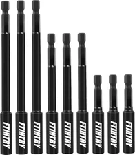 1/4”Magnetic Extension Socket Drill Bit Holder, 60mm 100mm 150mm Long(2.36-9")