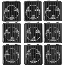 PACK of 9 Pelonis 1500W 3-Speed Electric Fan-...